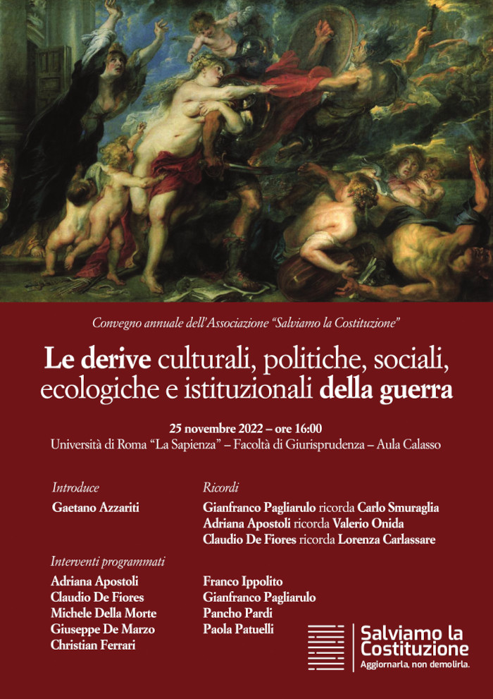 Convegno Roma 25 novembre 2022