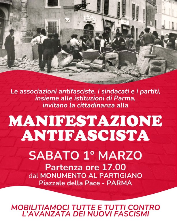 Parma antifascista locandina