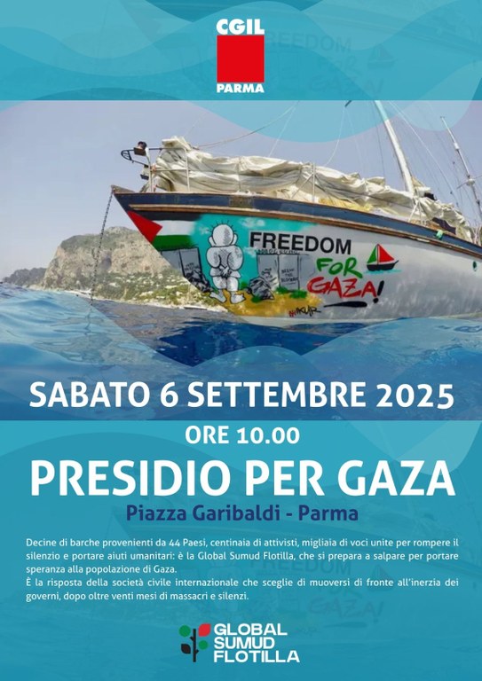 Presidio per Gaza Parma