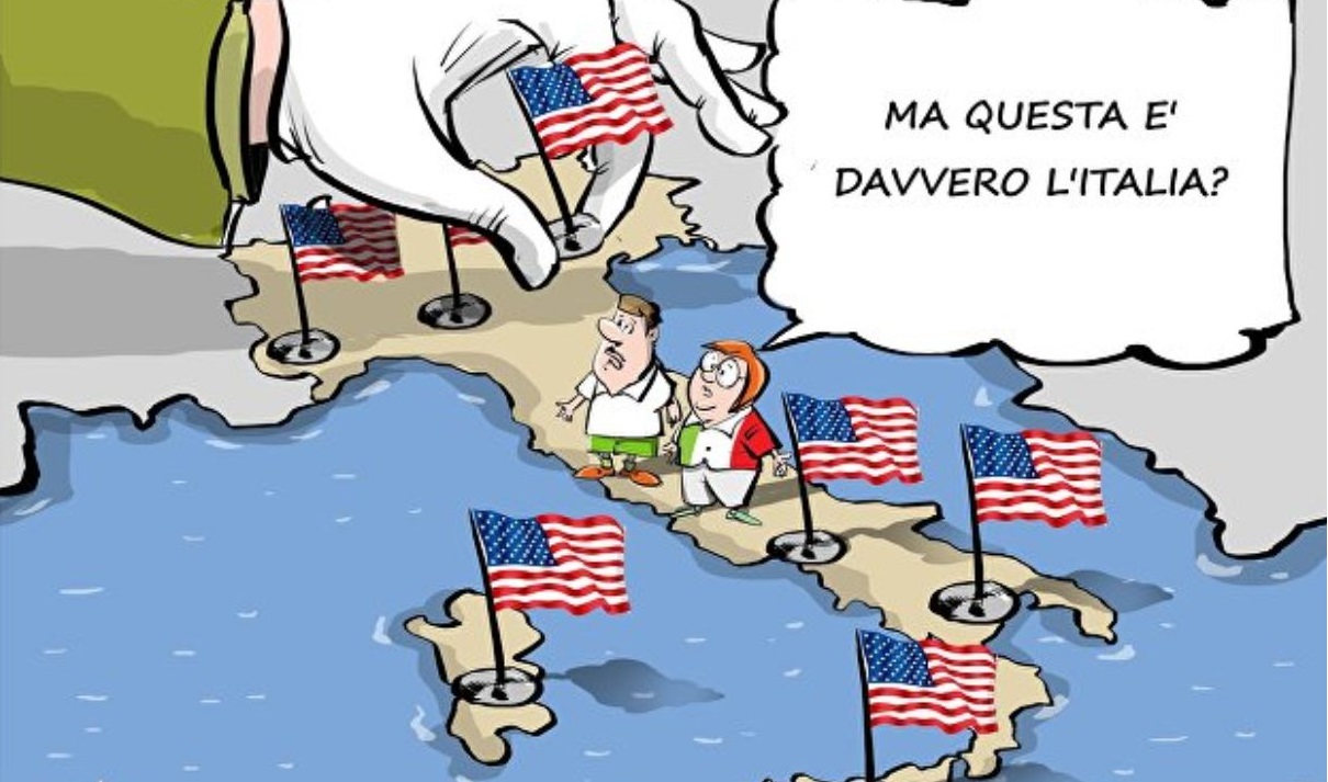 LIBERIAMO L'ITALIA DALLA COLONIZZAZIONE, DALLE BASI MILITARI E ARMI ANCHE  ATOMICHE, DAI 34.000 MILITARI USA ! — Liberacittadinanza